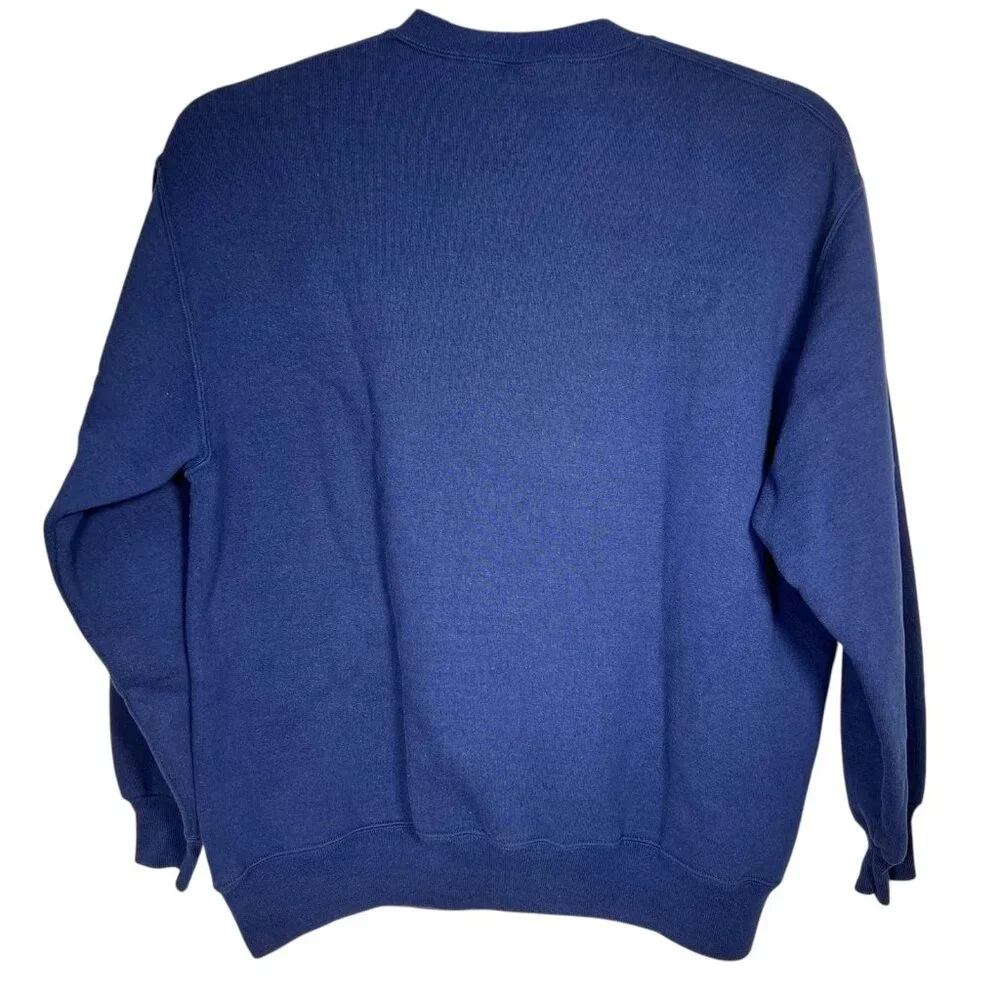 Vintage Russell Athletic Mens Blue Georgia Tech Wreath Sweatshirt Size XXL - Picture 8 of 11